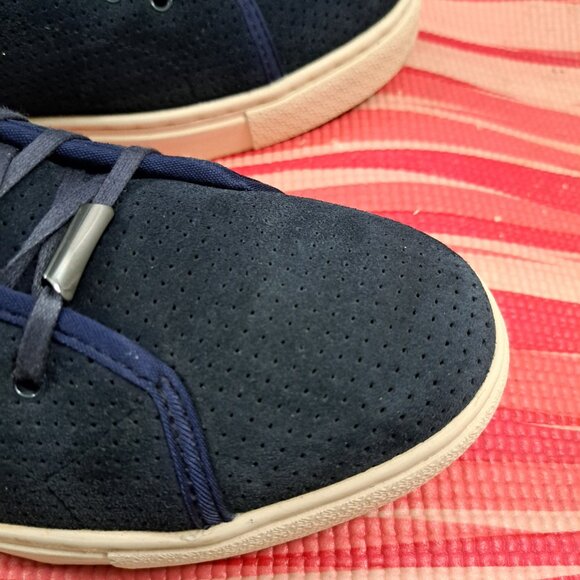 %Size 10 Ted Baker kaliix Mens Suede/Leather Lace-Up Sneaker / A 45 - Picture 9 of 14